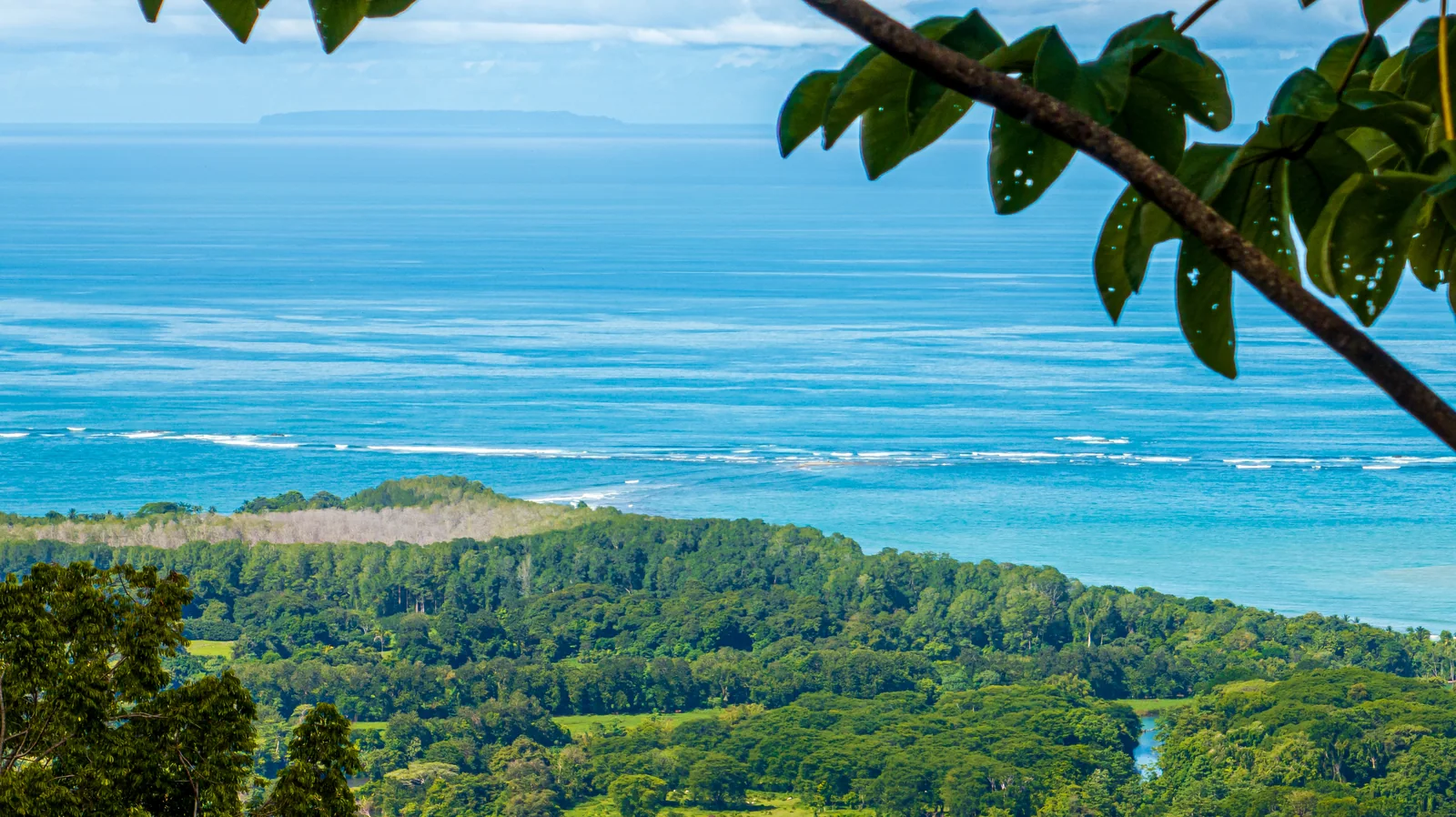 Casa Ballena &mdash; the coastline below the property