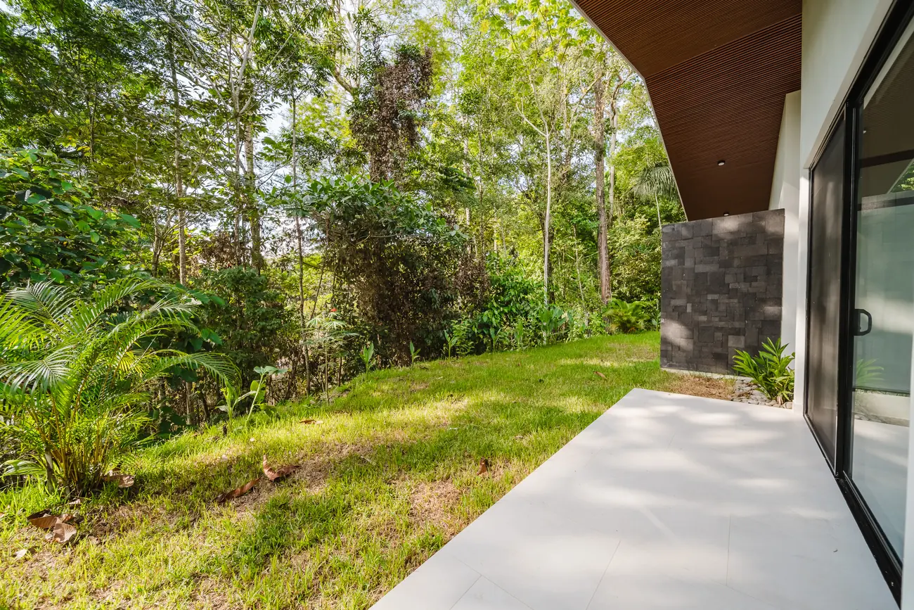 Casa Escondida &mdash; a private suite terrace with its heated outdoor shower
