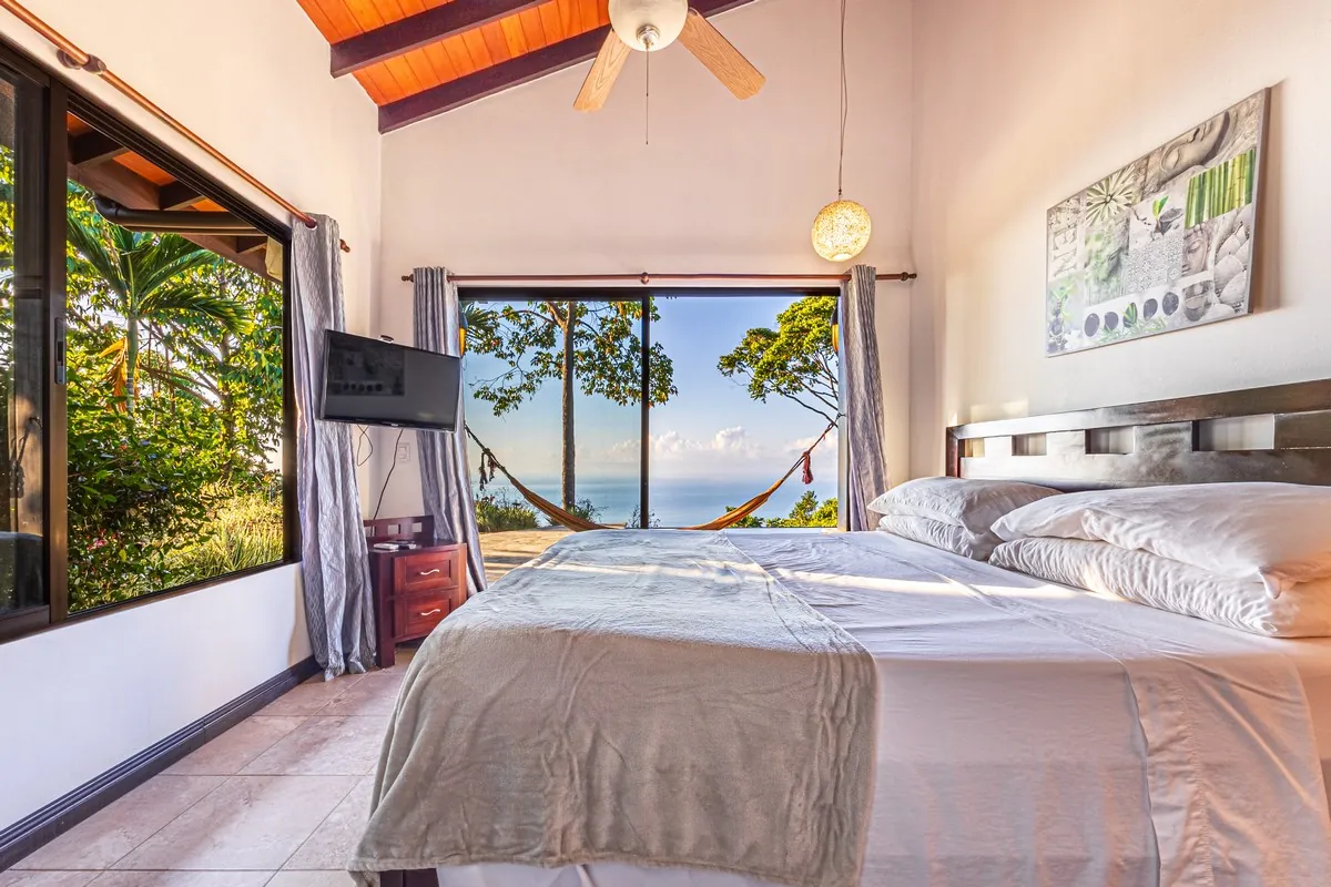Casa Ola Azul &mdash; the main bedroom with its ocean view