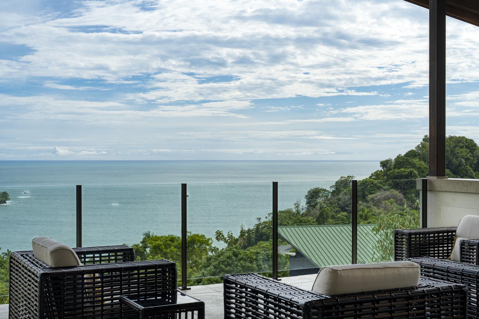 Casa SolAngelo &mdash; the ocean seen from the terrace