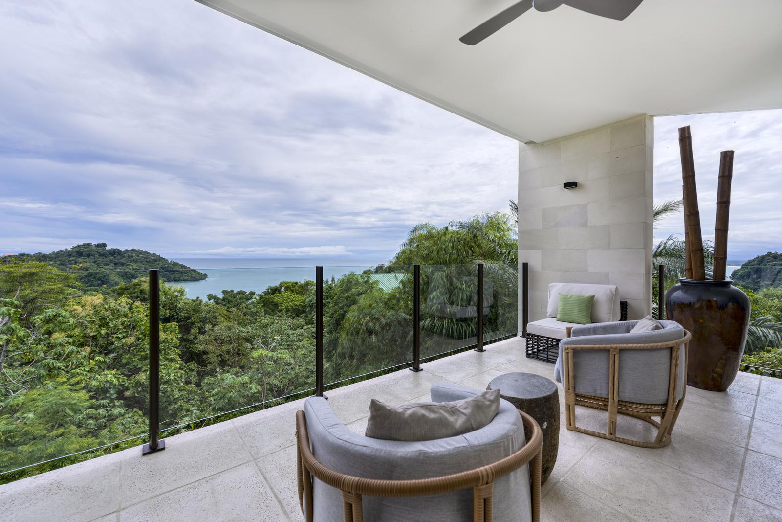 Casa SolAngelo &mdash; a private balcony off one of the suites