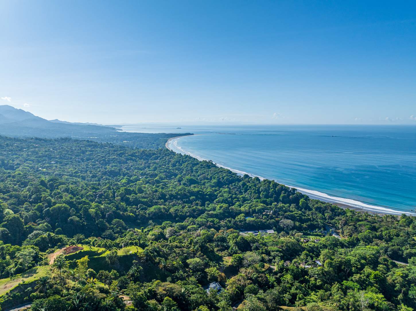 Casa Tango &mdash; The coastline below Playa Hermosa, seen from above the property
