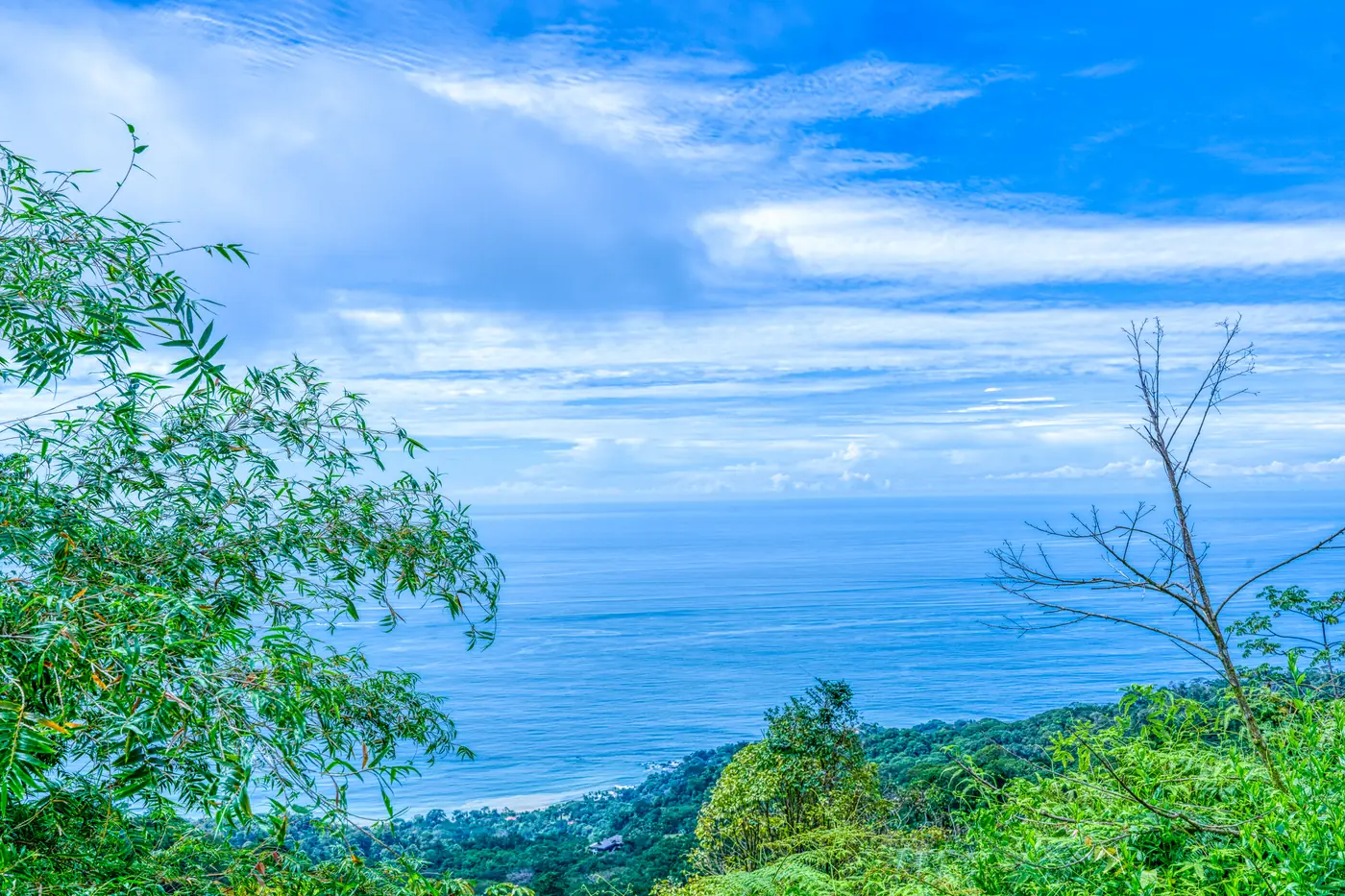 Open water and sky from Lot 65, the outlook the homesite was cleared for