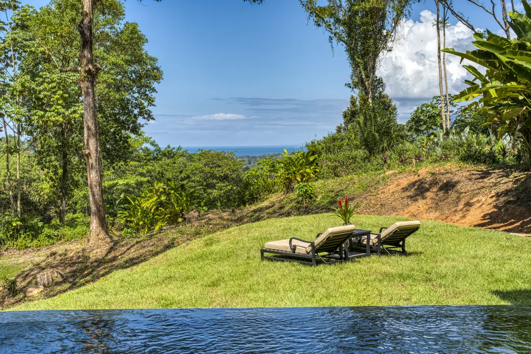 Dulce Pac&iacute;fico &mdash; the pool and the lawn