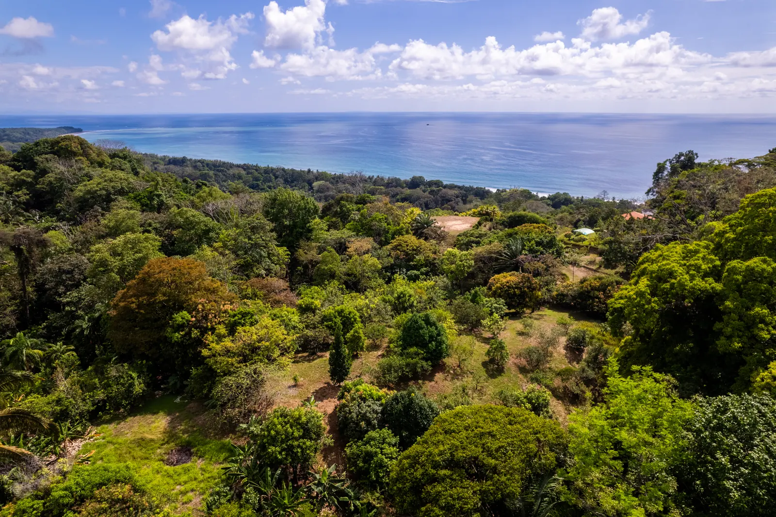 Finca La Cascada &mdash; the coastline and the Whale&rsquo;s Tail from the property