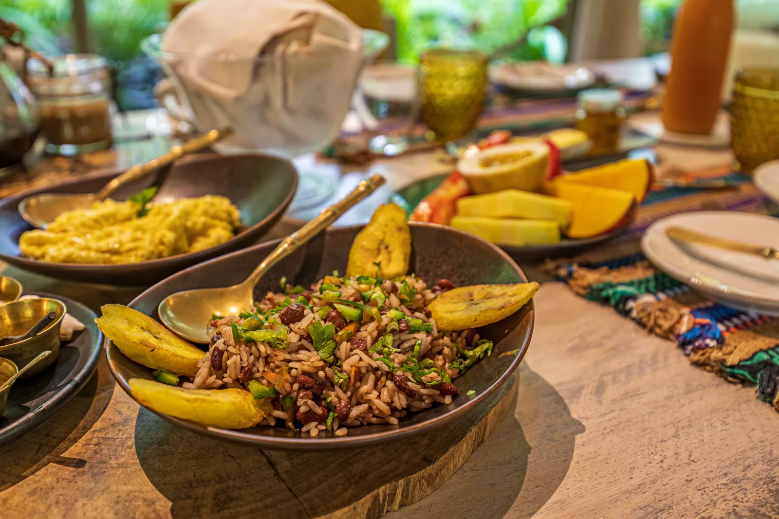 680-acre Golfo Dulce estate &mdash; Plated food from the estate kitchen