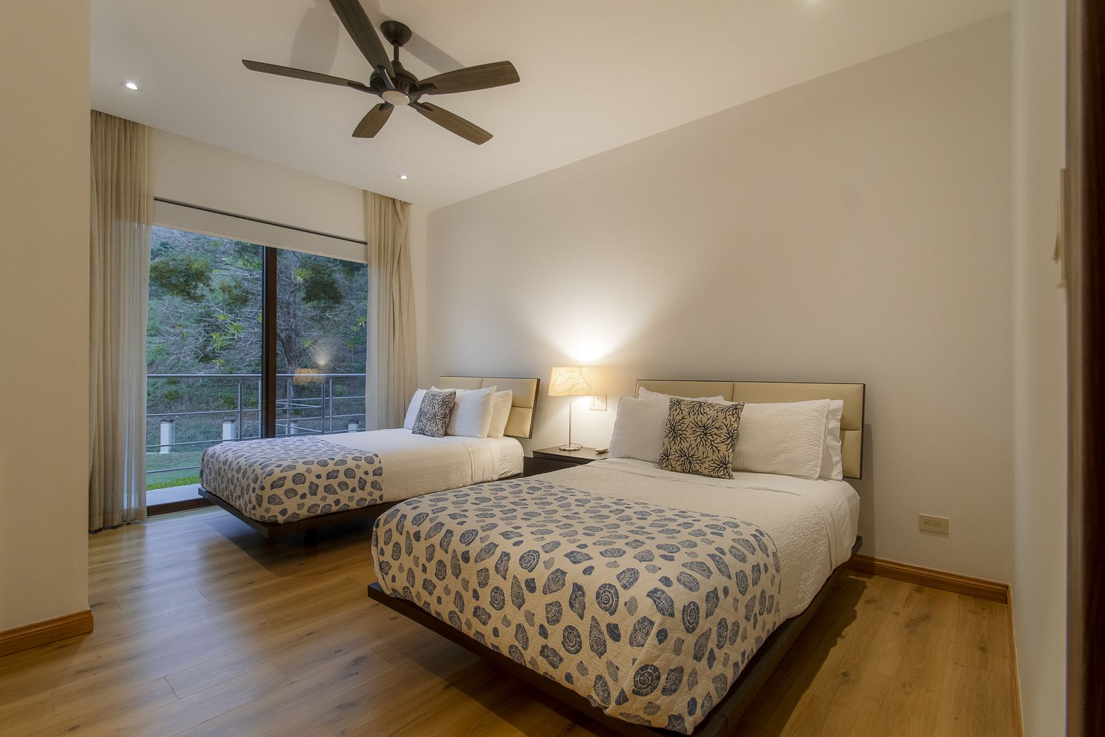 La Estancia &mdash; A bedroom opening to the garden