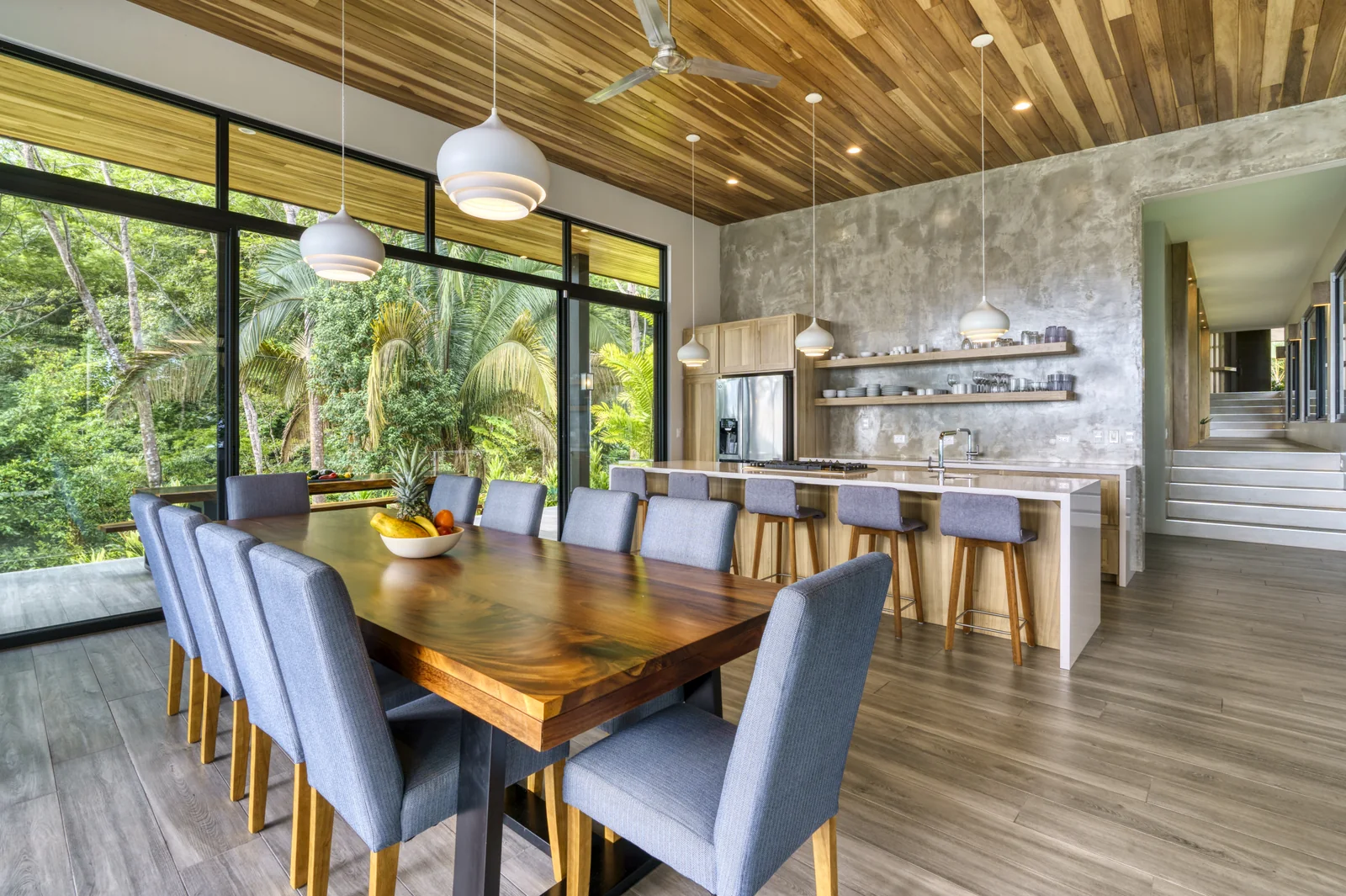 Villa Cosara &mdash; kitchen and dining together