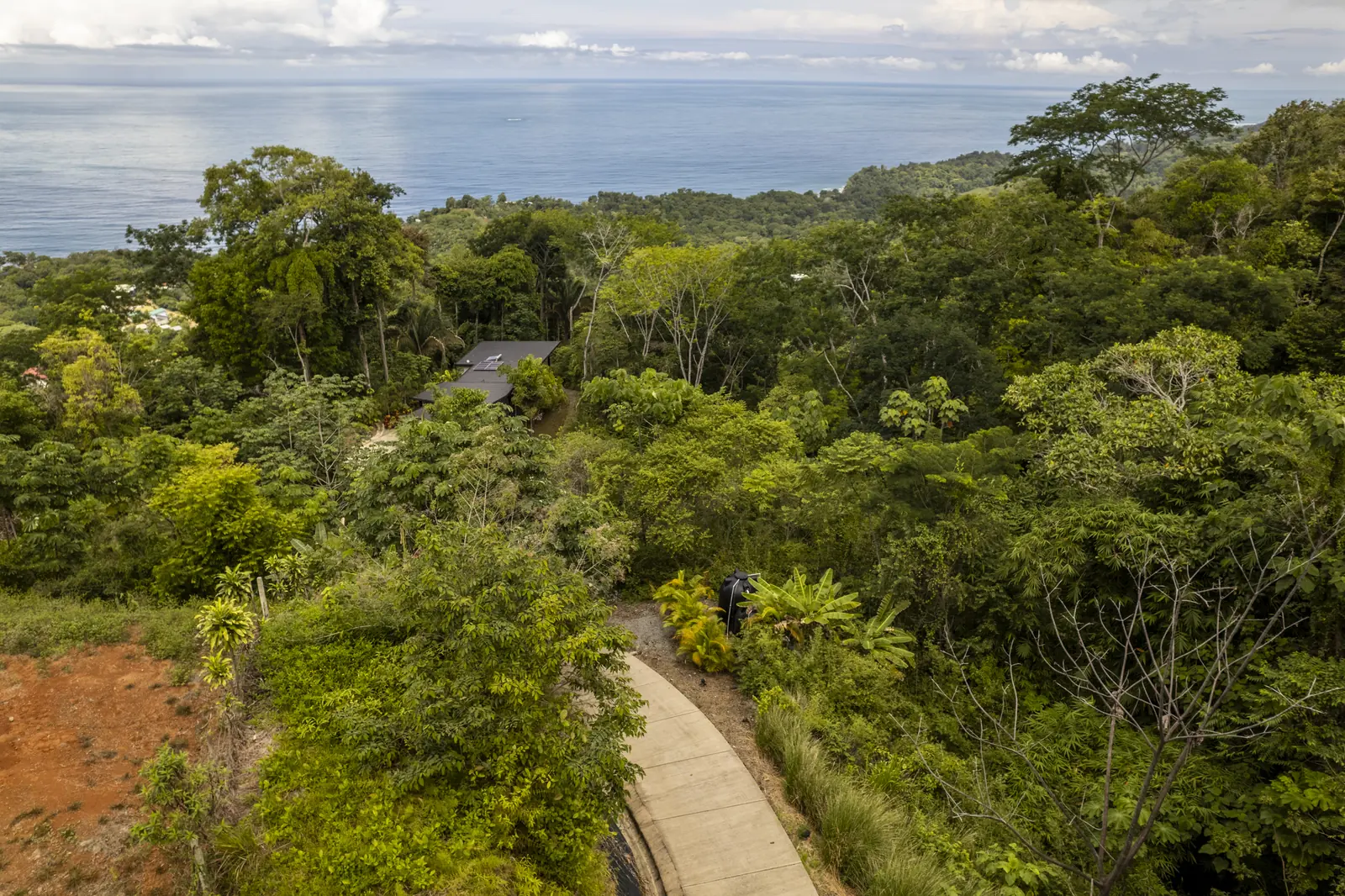 Villa Cosara &mdash; the property set in old-growth forest