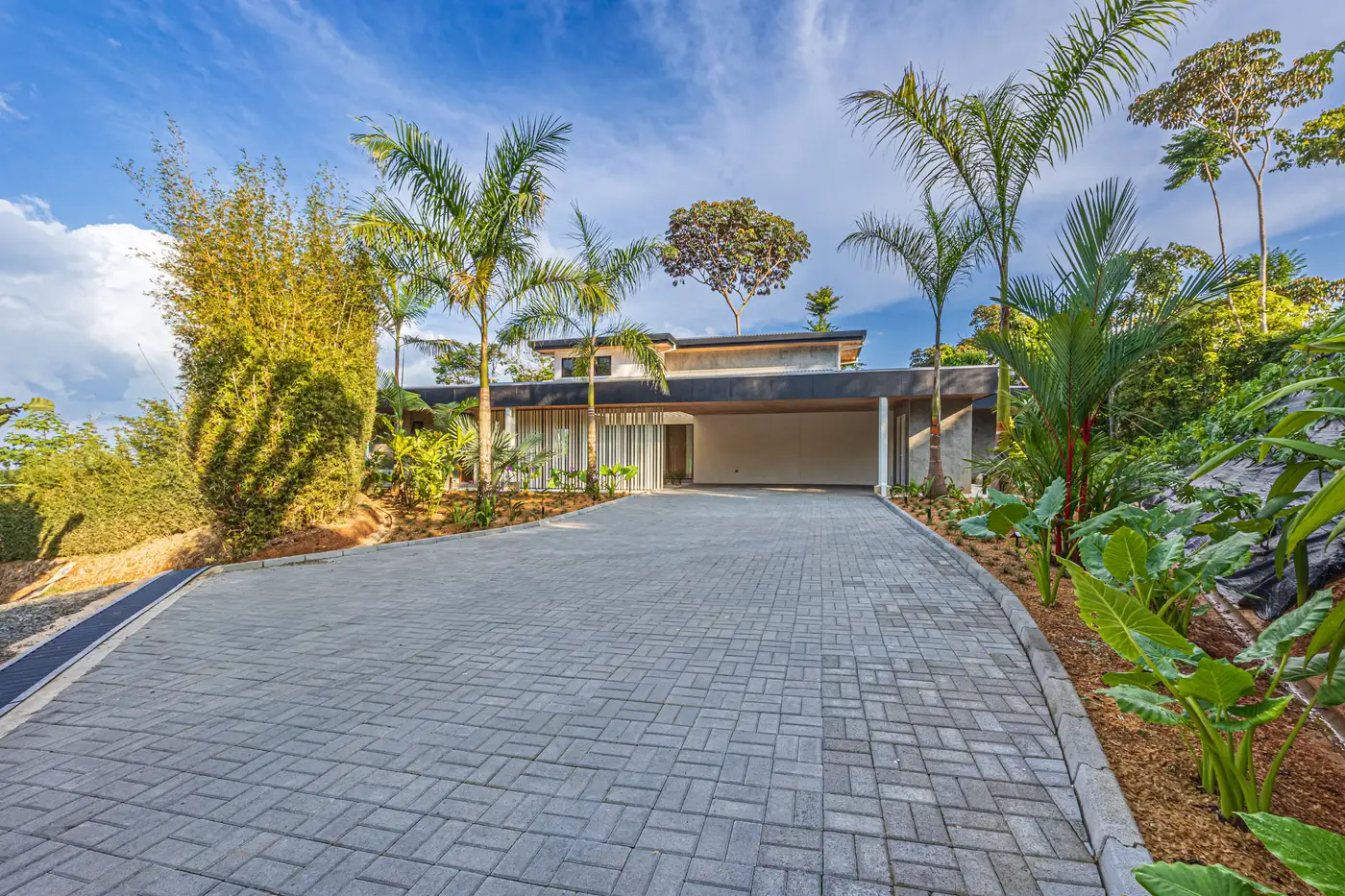 Villa Las Brisas &mdash; the arrival drive