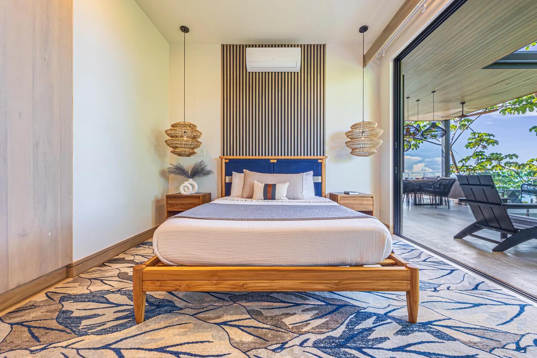 Villa San Martin &mdash; a bedroom open to its own terrace