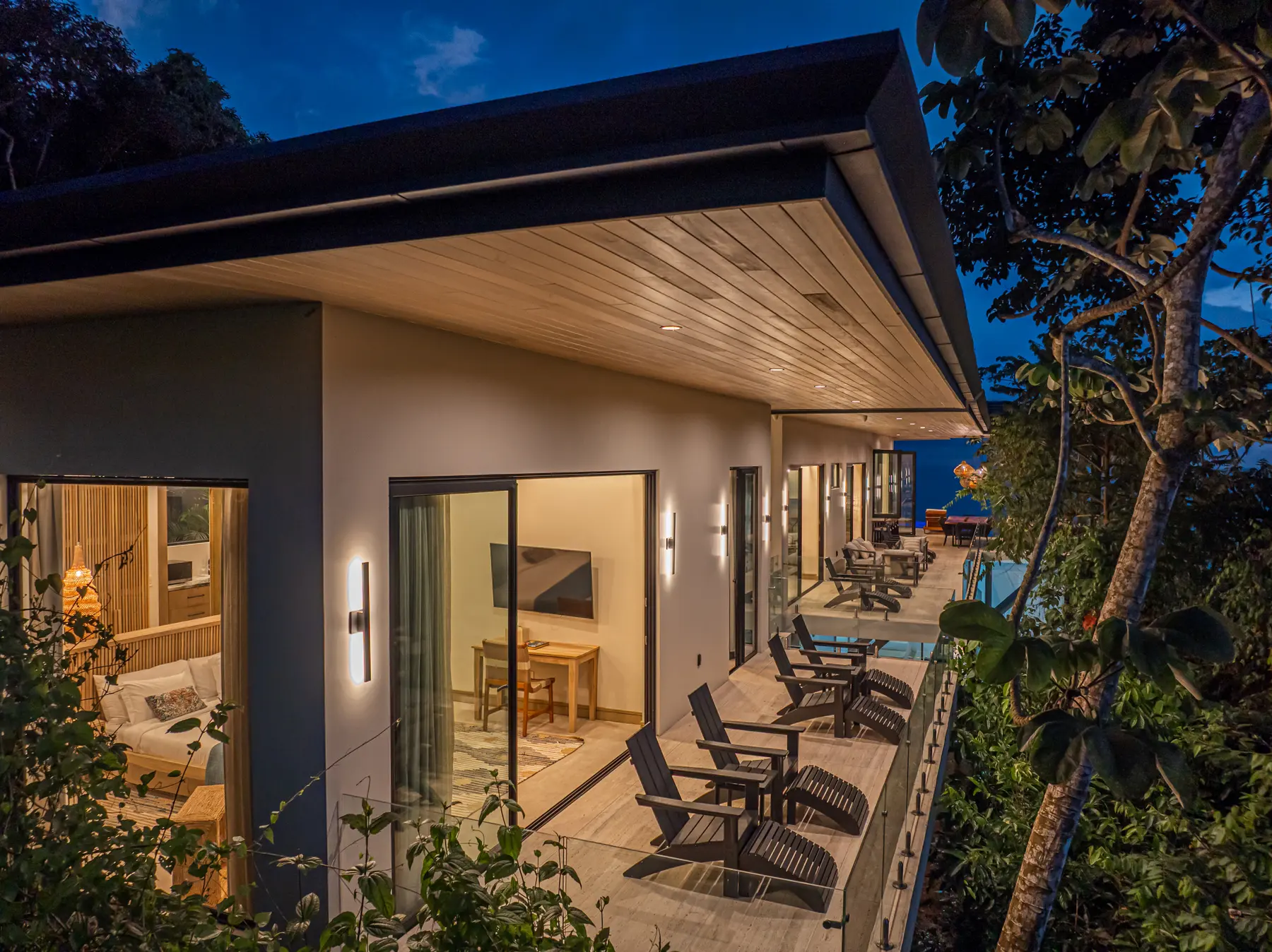 Villa San Martin &mdash; the guest house terrace